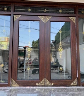 Cửa Kính Cường Lực Khung Nhôm
